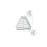 SPIDAN 190963 Fuelle, árbol de transmisión