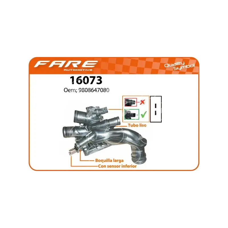FARE SA 16073 Caja del termostato