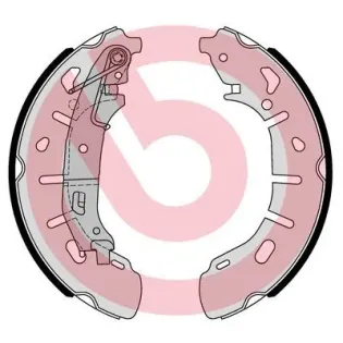 BREMBO S59531 Juego de zapatas de frenos