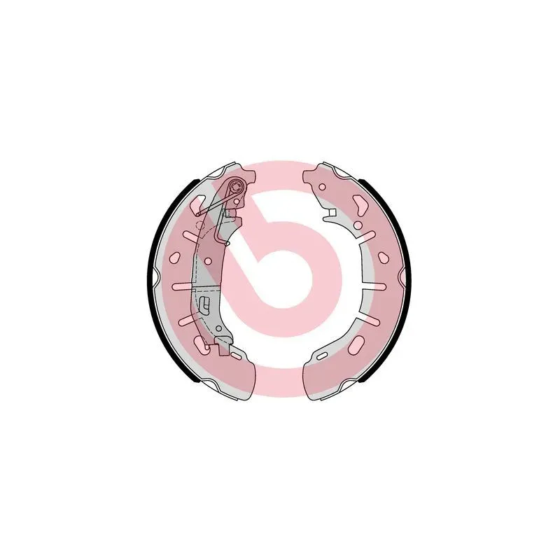 BREMBO S59531 Juego de zapatas de frenos