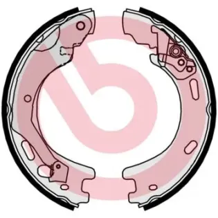 BREMBO S44509 Juego de zapatas de frenos, freno de estacionamiento