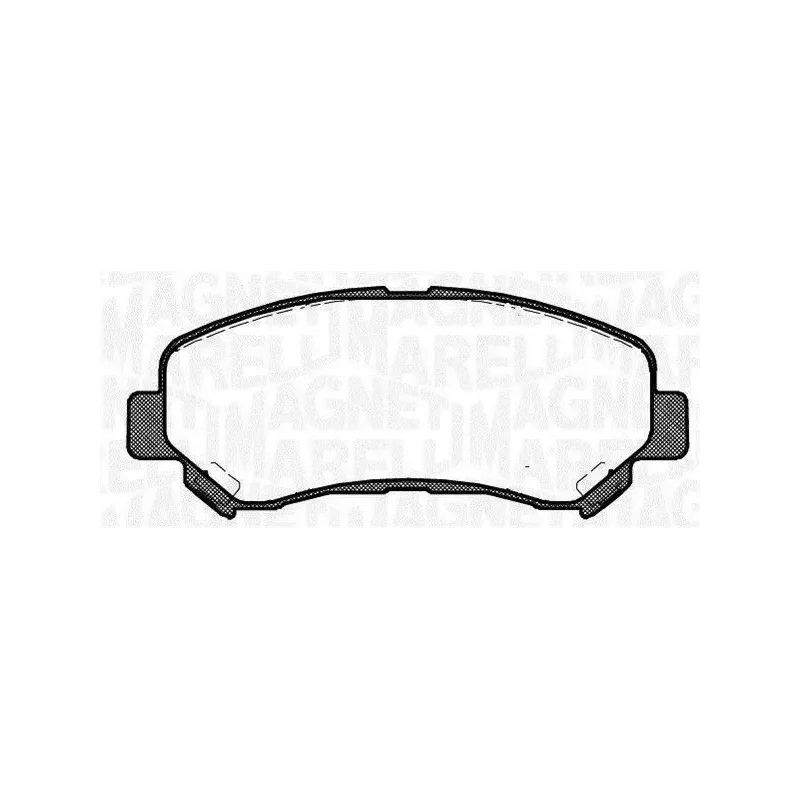 MAGNETI MARELLI 363916060811 Juego de pastillas de freno
