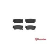 BREMBO P79006 Juego de pastillas de freno