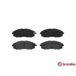 BREMBO P30010 Juego de pastillas de freno