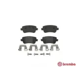 BREMBO P23101 Juego de pastillas de freno