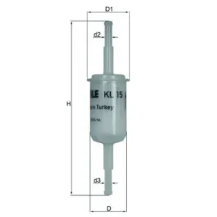 MAHLE KL15OF Filtro combustible