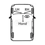 BORG & BECK BKB2396 Cable de accionamiento, freno de estacionamiento