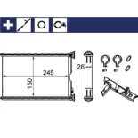 MAHLE AH242000S Radiador de calefacción
