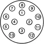 HELLA 8JB005949-001 Enchufe