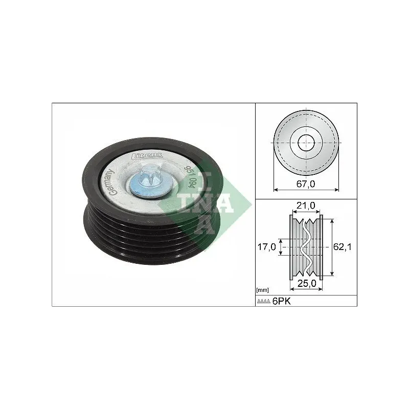 INA SCHAEFFLER 532062910 Rodillo inversor y guía