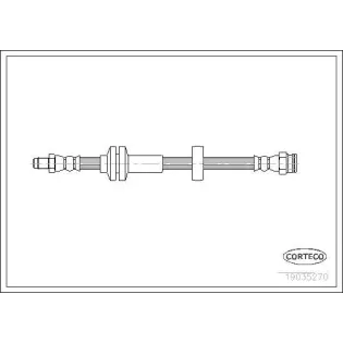 CORTECO 19035270 Tubo flexible de frenos