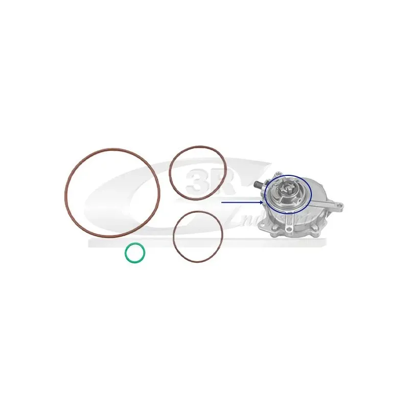 3RG 74706 Kit de juntas, bomba de vacío