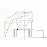 SPIDAN 36037 Juego de articulación, árbol de transmisión