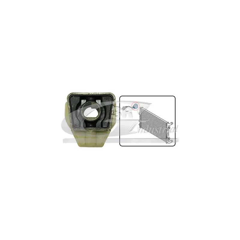 3RG 86700 Soporte, radiador