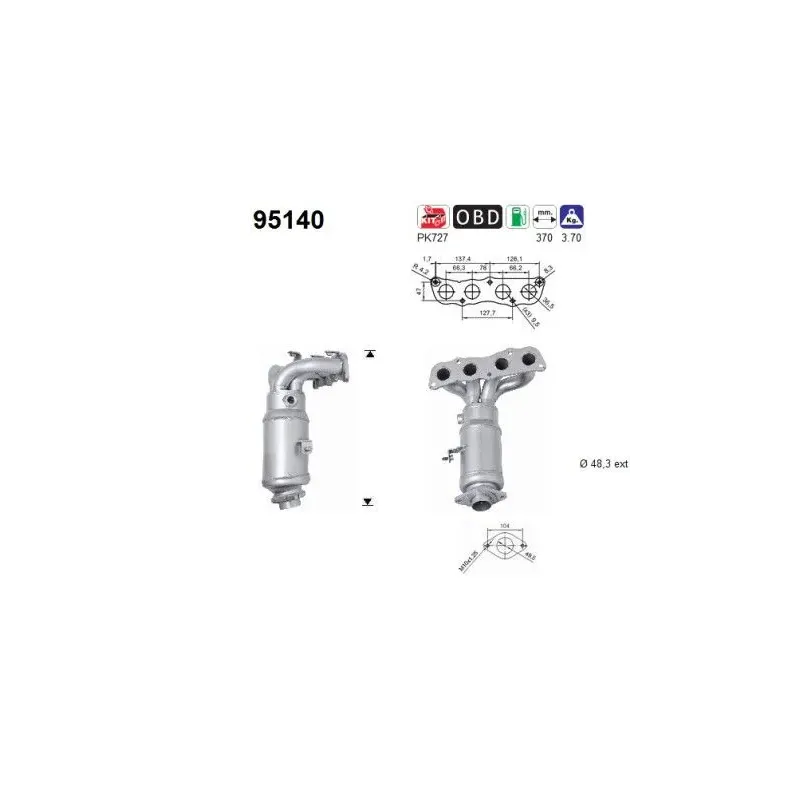 AS 95140 Catalizador