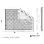 BLUE PRINT ADBP220065 Filtro de aire