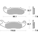BREMBO 07GR03CC Juego de pastillas de freno