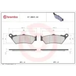 BREMBO 07BB0390 Juego de pastillas de freno