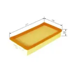 BOSCH F026400015 Filtro de aire