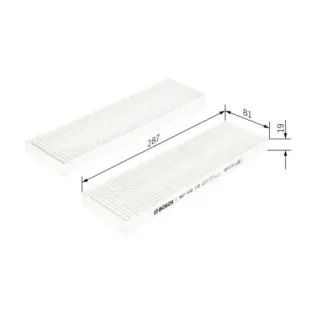 BOSCH 1987432132 Filtro, aire habitáculo
