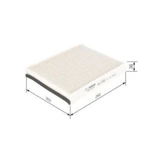 BOSCH 1987435018 Filtro, aire habitáculo