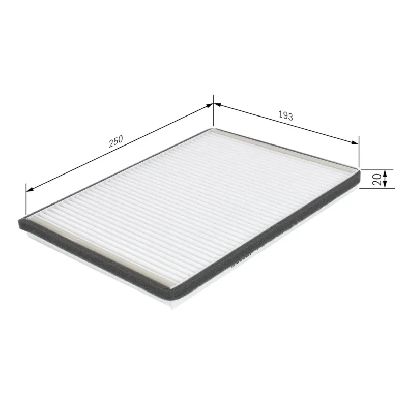 BOSCH 1987432058 Filtro, aire habitáculo