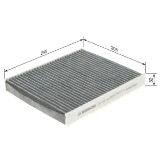 BOSCH 1987432315 Filtro, aire habitáculo