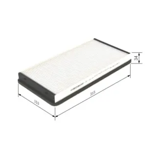BOSCH 1987432200 Filtro, aire habitáculo
