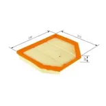 BOSCH F026400509 Filtro de aire