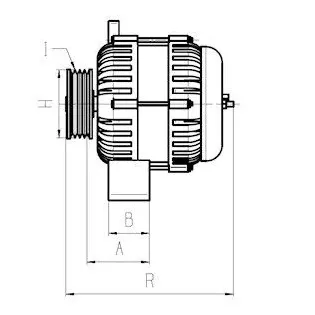 HC-Cargo F032114836 Alternador