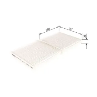 BOSCH 1987432242 Filtro, aire habitáculo