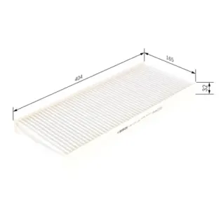 BOSCH 1987432091 Filtro, aire habitáculo