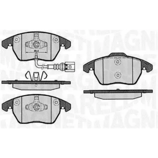 MAGNETI MARELLI 363916060657 Juego de pastillas de freno