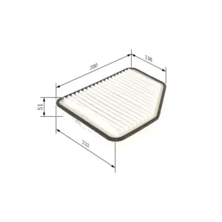 BOSCH F026400162 Filtro de aire