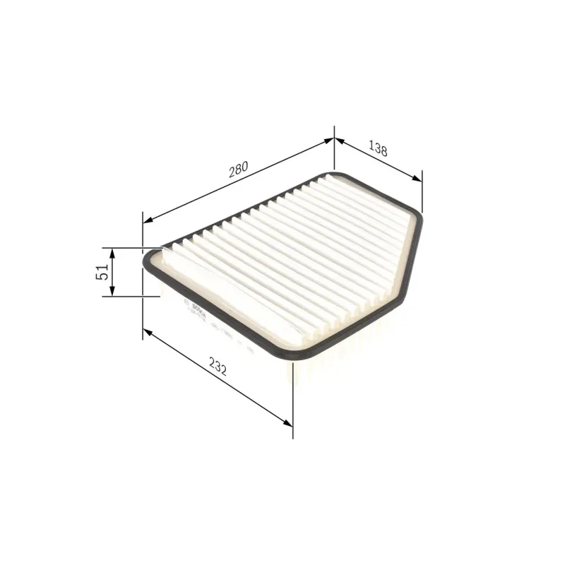 BOSCH F026400162 Filtro de aire