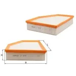 MAHLE LX4635 Filtro de aire