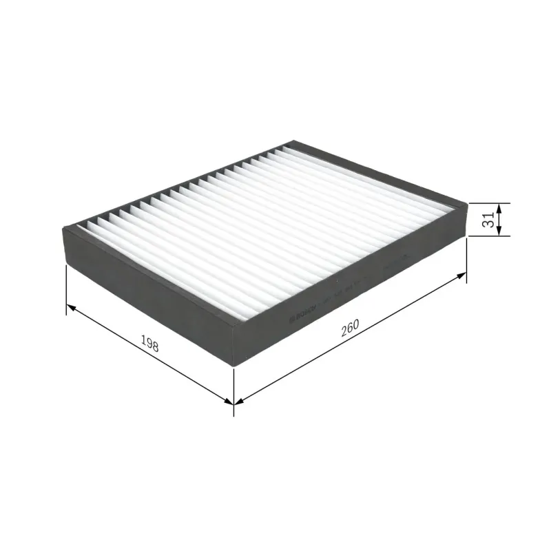 BOSCH 1987432221 Filtro, aire habitáculo