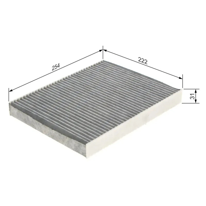 BOSCH 1987435596 Filtro, aire habitáculo