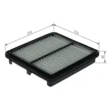 BOSCH F026400667 Filtro de aire