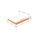 BOSCH F026400388 Filtro de aire