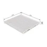BOSCH 1987432246 Filtro, aire habitáculo
