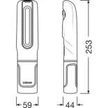 ams-OSRAM LEDIL402 Lámpara portátil