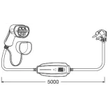 ams-OSRAM OPC20A05 Cable carga, vehículo eléctrico