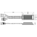 ams-OSRAM LEDSC06-2HB Kit de cables eléctricos