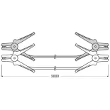 ams-OSRAM OSC160 Cable de empalme para arranque