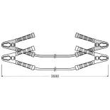 ams-OSRAM OSC250 Cable de empalme para arranque