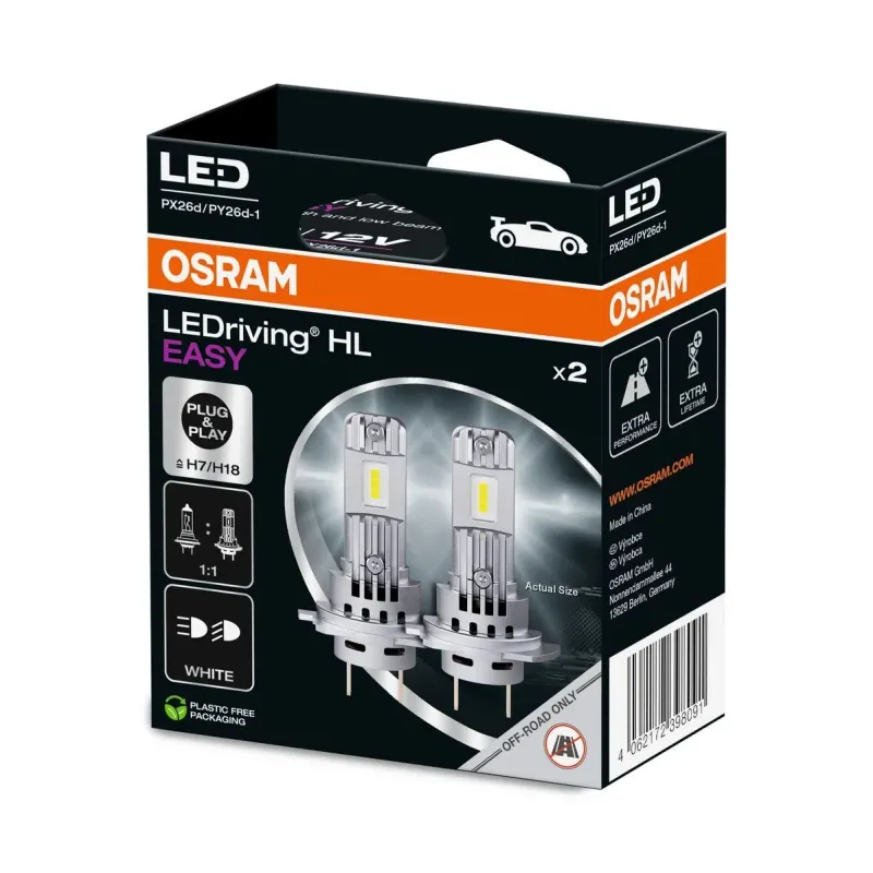 ams-OSRAM 64210DWESY-2HB Lámpara, faro antiniebla
