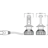 ams-OSRAM 64210DWNBSM Lámpara, faro de carretera