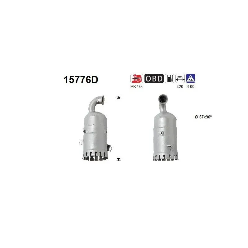 AS 15776D Catalizador