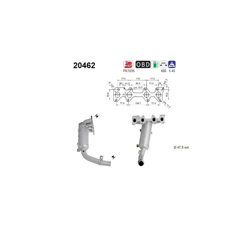 AS 20462 Catalizador